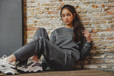 LOOXS 10sixteen -  Sweater Silver Grey Amsterdam