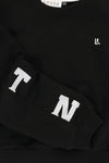 LOOXS 10sixteen - Sweater logo backprint Black