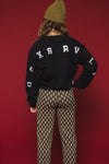 LOOXS 10sixteen - Sweater logo backprint Black