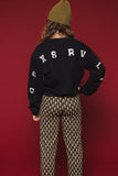 LOOXS 10sixteen - Sweater logo backprint Black