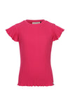 Little Looxs - T-shirt Fuchsia ribjersey