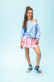 LOOXS 10sixteen - Sweater Blue pastel