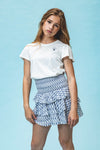 LOOXS 10sixteen - Skort Blue print