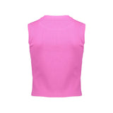 Geisha -  Top rib cropped sleeveless