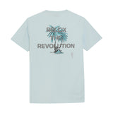 Rellix - T-shirt RLX Backprint I Frosty Blue