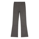 Indian Blue Jeans - Flared Pants Diagonal Check