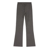 Indian Blue Jeans - Flared Pants Diagonal Check